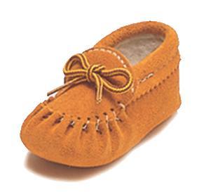 Moccasins - Infant - Suede with Fleece Lining
