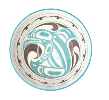Bowl - Porcelain - Medium - Killer Whale