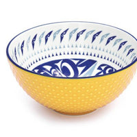 Bowl - Porcelain - Medium - Hummingbird Yellow