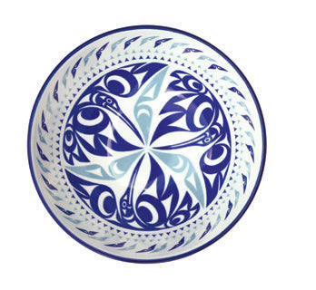 Bowl - Porcelain - Medium - Hummingbird Yellow