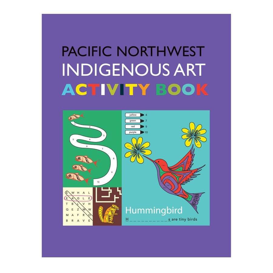 Colouring Book - Pacific Northwest Indigenous Art Activity Book