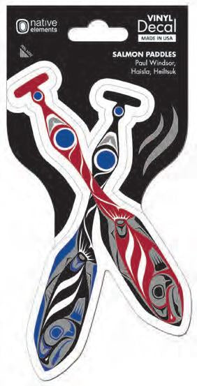 Decal - Salmon Paddles