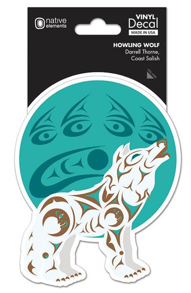 Decal - Howling Wolf