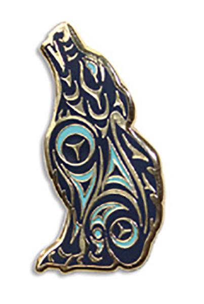 Enamel Pin - Wolf