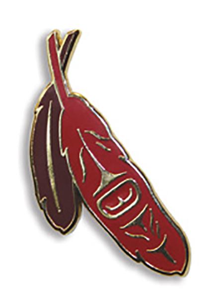 Enamel Pin - Sacred Feather