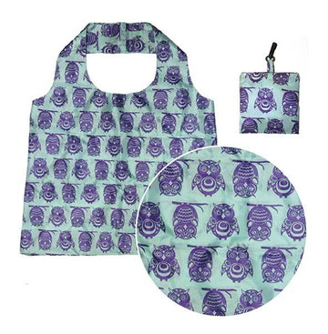 Shopping Bag - Folding - *Owls