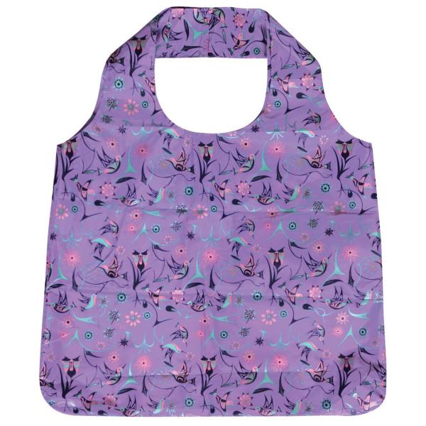 Shopping Bag - Folding - Hummingbird Purple