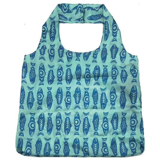 Shopping Bag - Folding - Salmon in the Wild