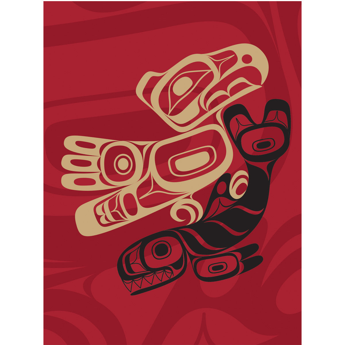 Card - Thunderbird & Orca - 5x7