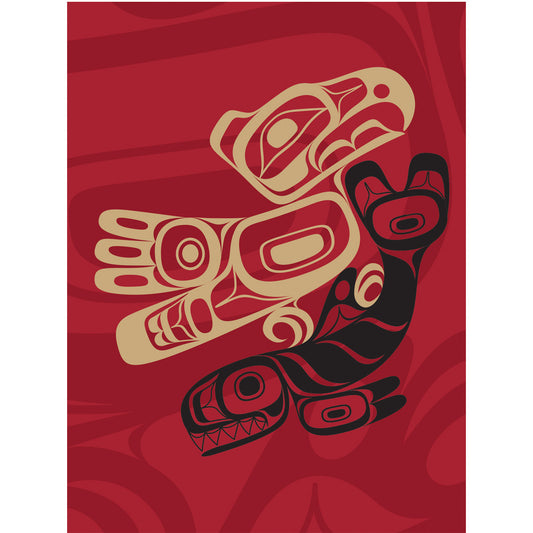 Card - Thunderbird & Orca - 5x7