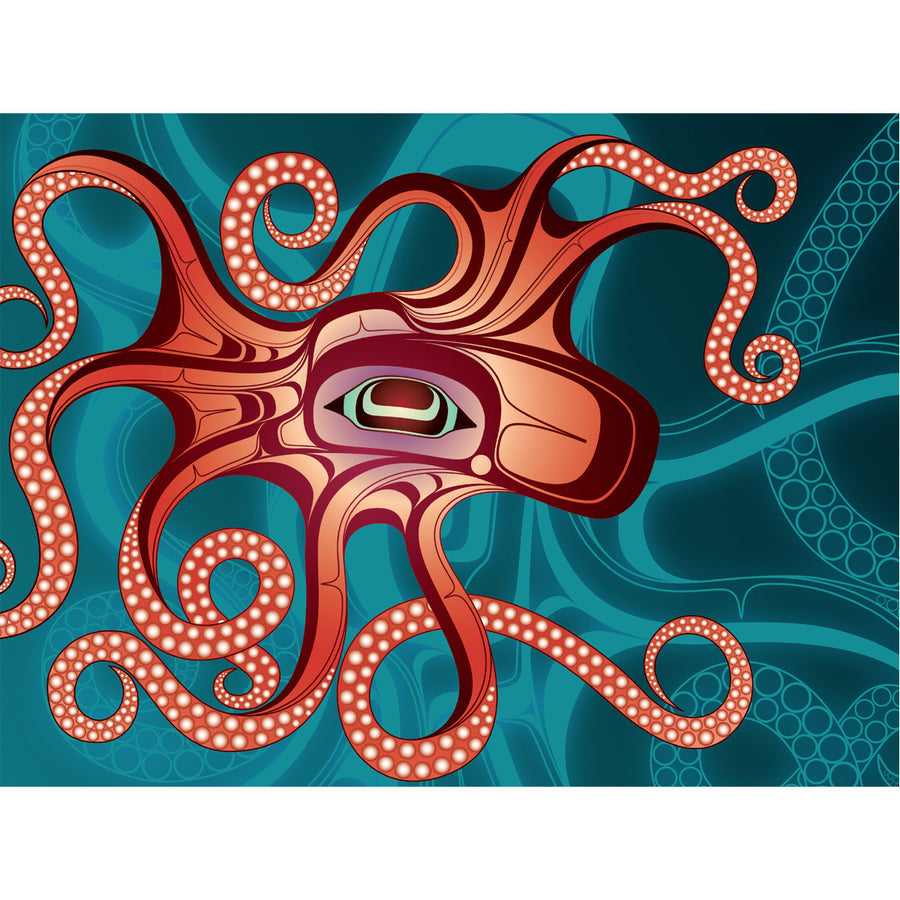 Card - Octopus (Nuu) - 5x7