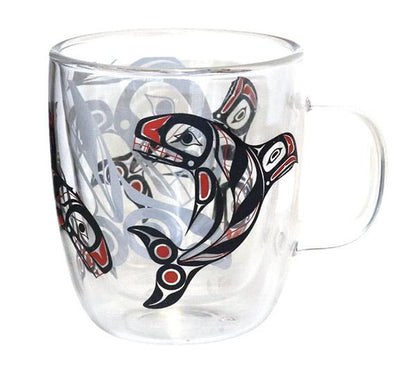 Mug - Glass - Raven Fin Orca