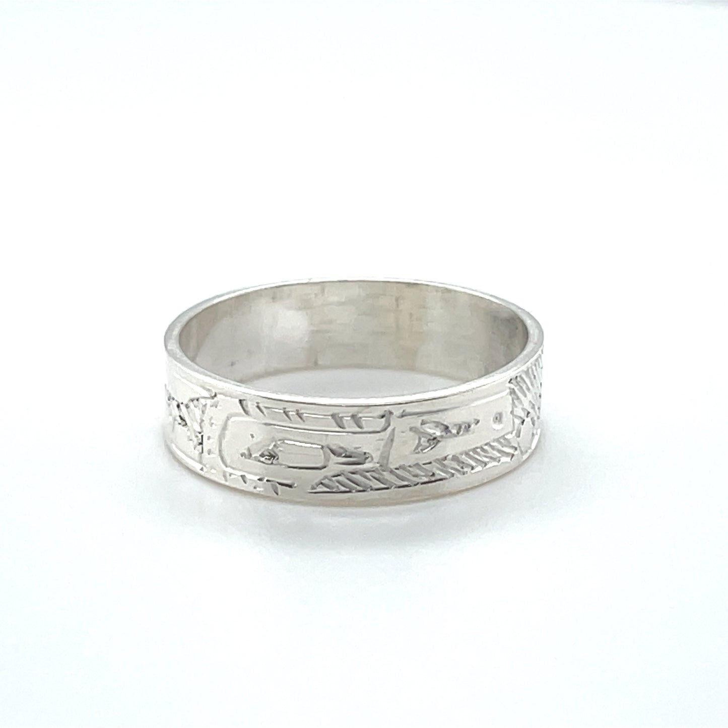 Ring - Sterling Silver - 3/16" - Raven