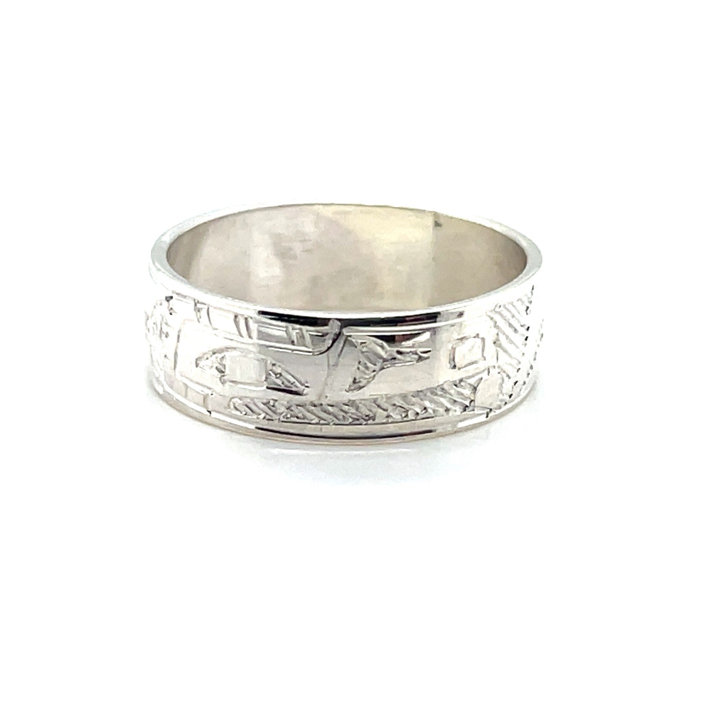 Ring - Sterling Silver - 1/4" - Raven