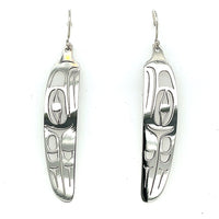 Earrings - Sterling Silver - Feather - Eagle