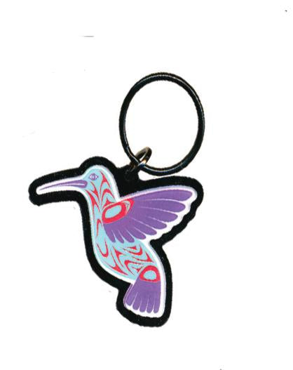 Keychain - Acrylic - Hummingbird