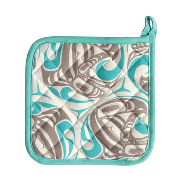Pot Holder - Cotton - Killer Whale