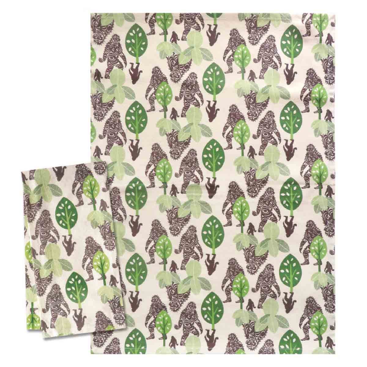 Tea Towel - Unbleached - Sasquatch