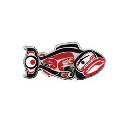 Magnet - 3D - *Salmon