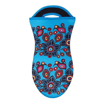 Oven Mitt - Flowers & Birds