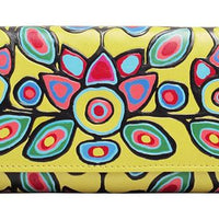 Wallet - Yellow Floral