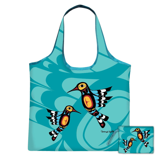 Shopping Bag - Folding - Hummingbird