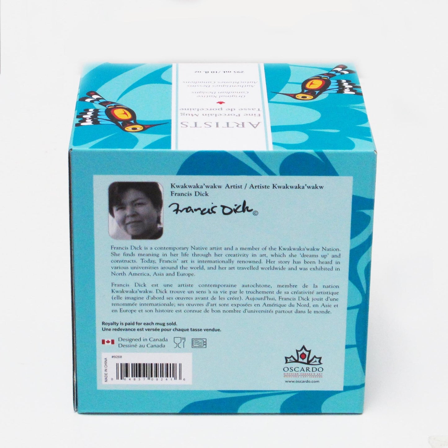 Mug - Porcelain - Hummingbird