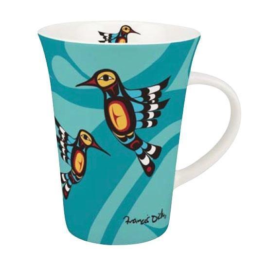 Mug - Porcelain - Hummingbird