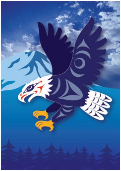 Postcard - Spoqes (Eagle)