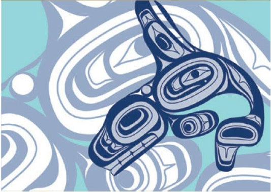 Postcard - Whale