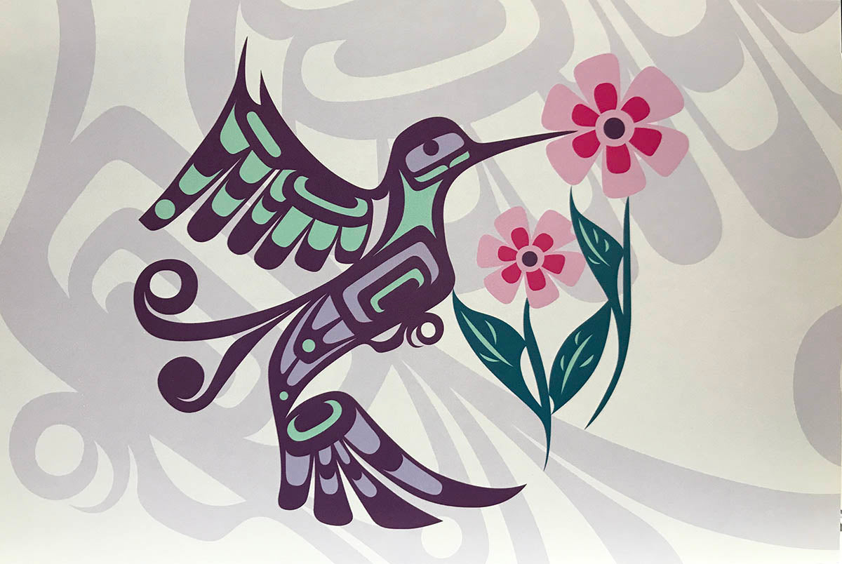 Postcard - Hummingbird