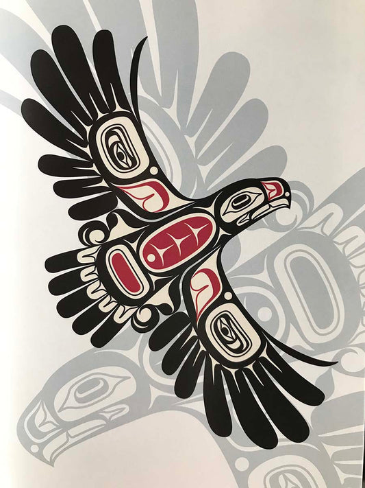 Postcard - Eagle's First Flight