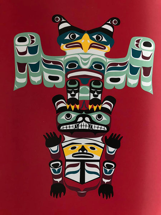 Postcard - Totem