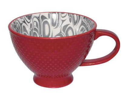 Mug - Porcelain - Textured - Eagle Transformation