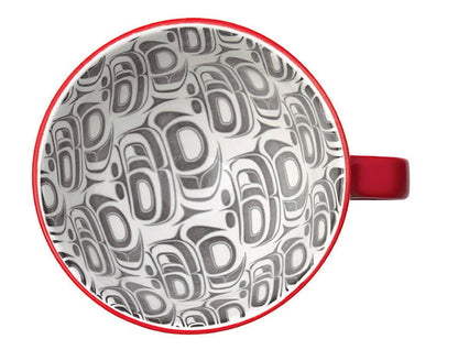 Mug - Porcelain - Textured - Eagle Transformation