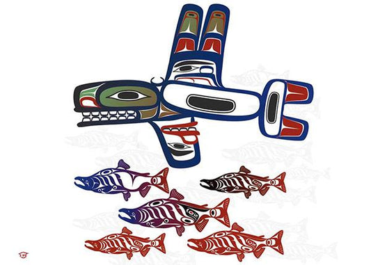 Card - Preston - Salmon Hunter - 6x9*