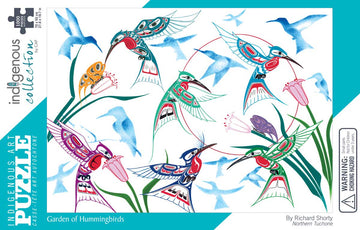Puzzle - 1000 Piece - Garden of Hummingbirds