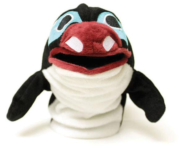Orac Puppet Puppet - Splash the Orca – Wickaninnish Gallery