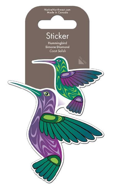 Sticker - Vinyl - Hummingbird – Wickaninnish Gallery