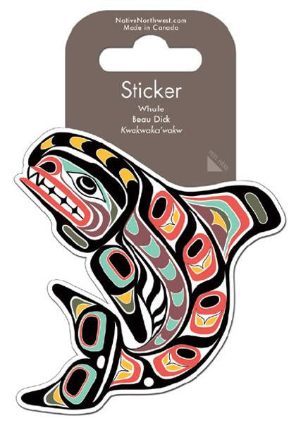 Sticker - Vinyl - Whale
