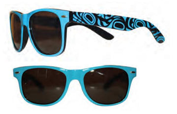 Sunglasses - Glossy - Turquoise