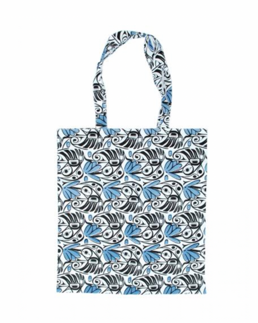 Tote Bag - Cotton - Hummingbirds