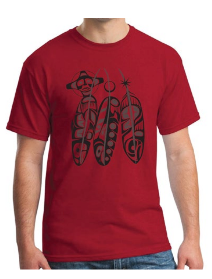 T-shirt - Unisex - Salmon Life Cycle