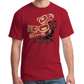 T-shirt - Unisex - Thunderbird & Orca - Red