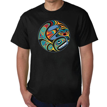 T-shirt - Unisex - Multicolour Whale