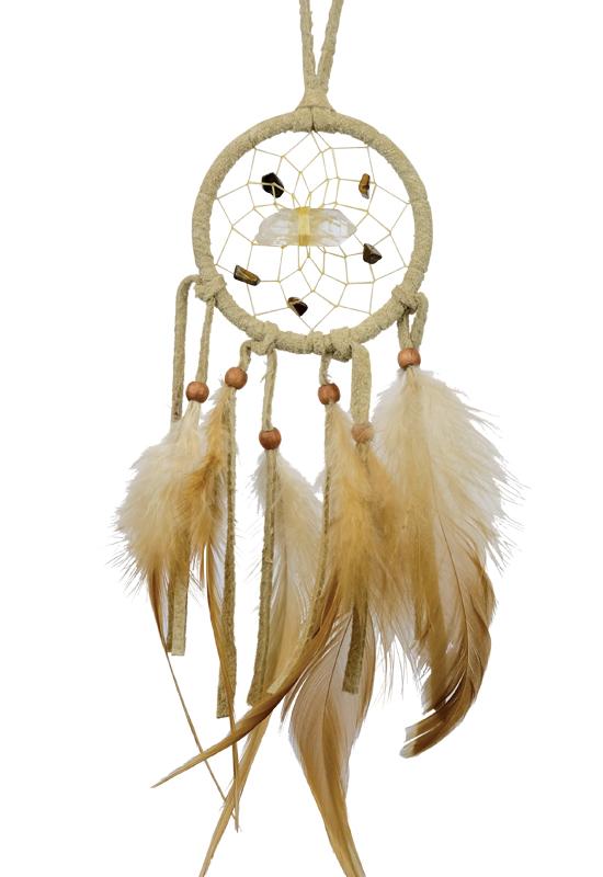 Dream Catcher - 2.5" - Vision Seeker - Tan