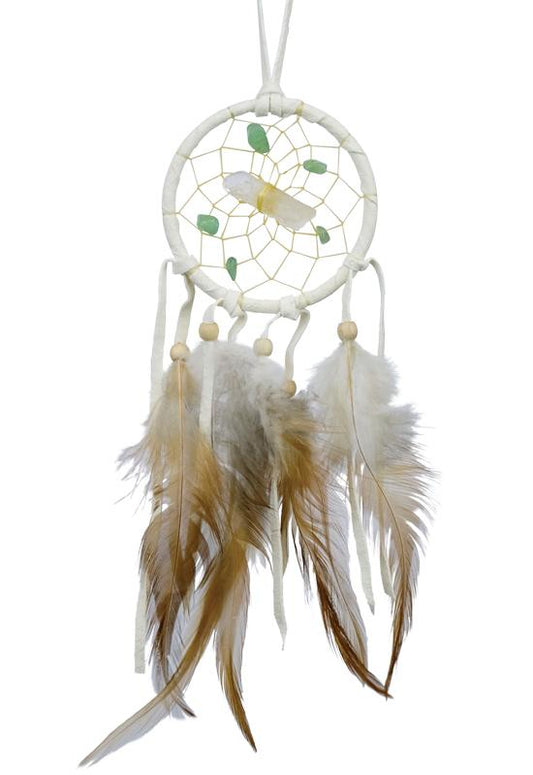 Dream Catcher - 2.5" - Vision Seeker - White