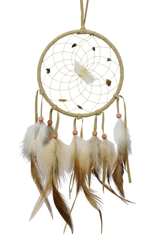 Dream Catcher - 4" - Vision Seeker - Tan