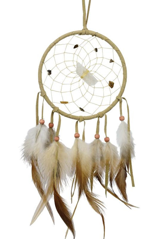 Dream Catcher - 4" - Vision Seeker - Tan