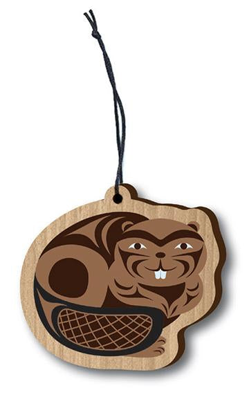 Ornament - Wood - *Beaver